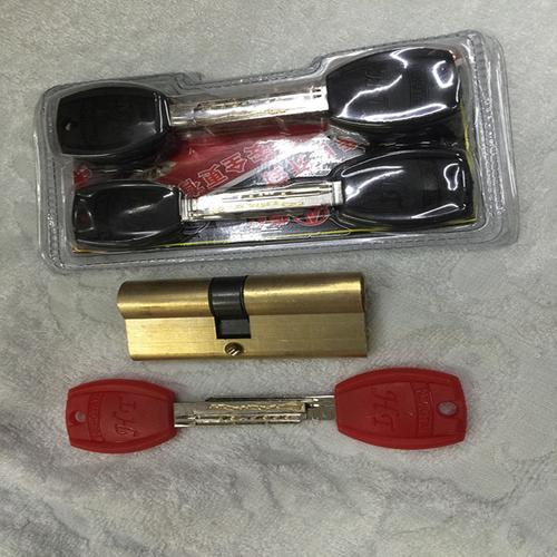 防盗门锁芯 全铜ab锁芯 65-130锁芯电脑钥匙 锁芯 锁具批发